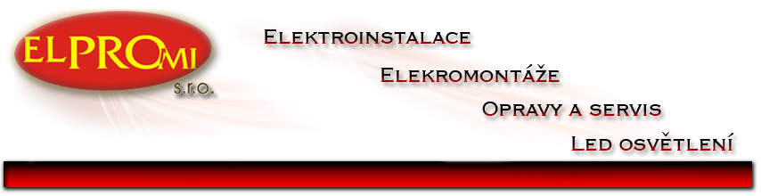 Elpromi - elektroinstalace Praha, led osvtlen